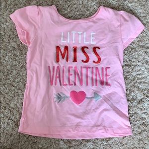 Toddler Girl Valentines Shirt